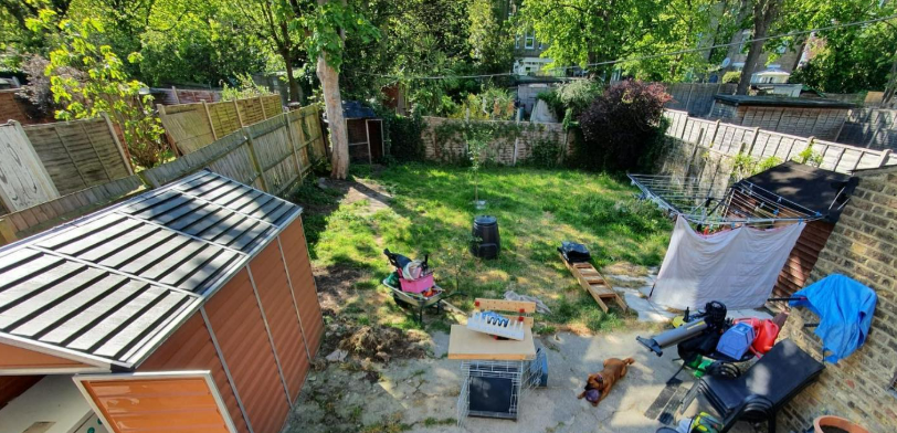 Before landscaping